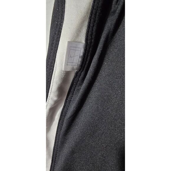 Womens‎ Skirt Shorts Skort Nike Dry Fit Size L Blk Wht Golf Tennis - Picture 3 of 9